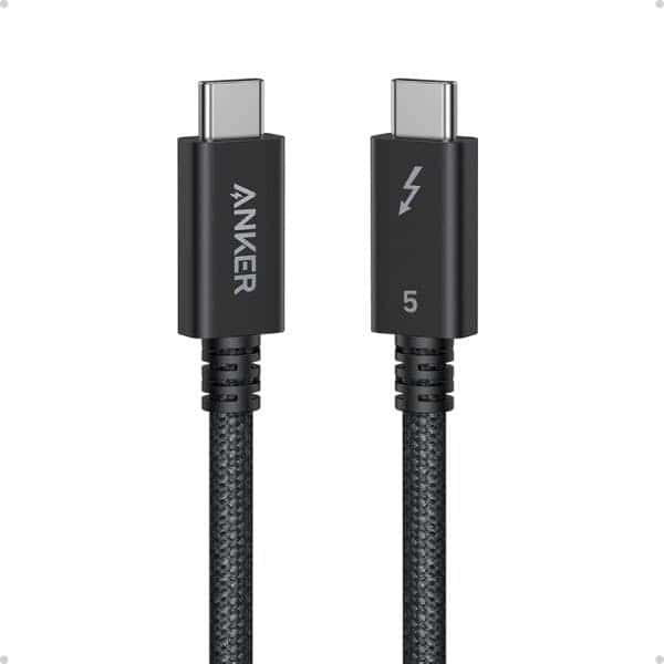 Anker Prime Thunderbolt 5 Cable 80 Gbps 240W 3.3 ft