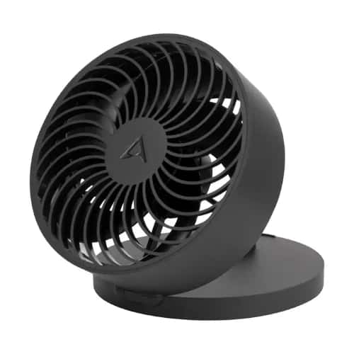 Arctic Summair Plus Portable Rechargeable Fan Black