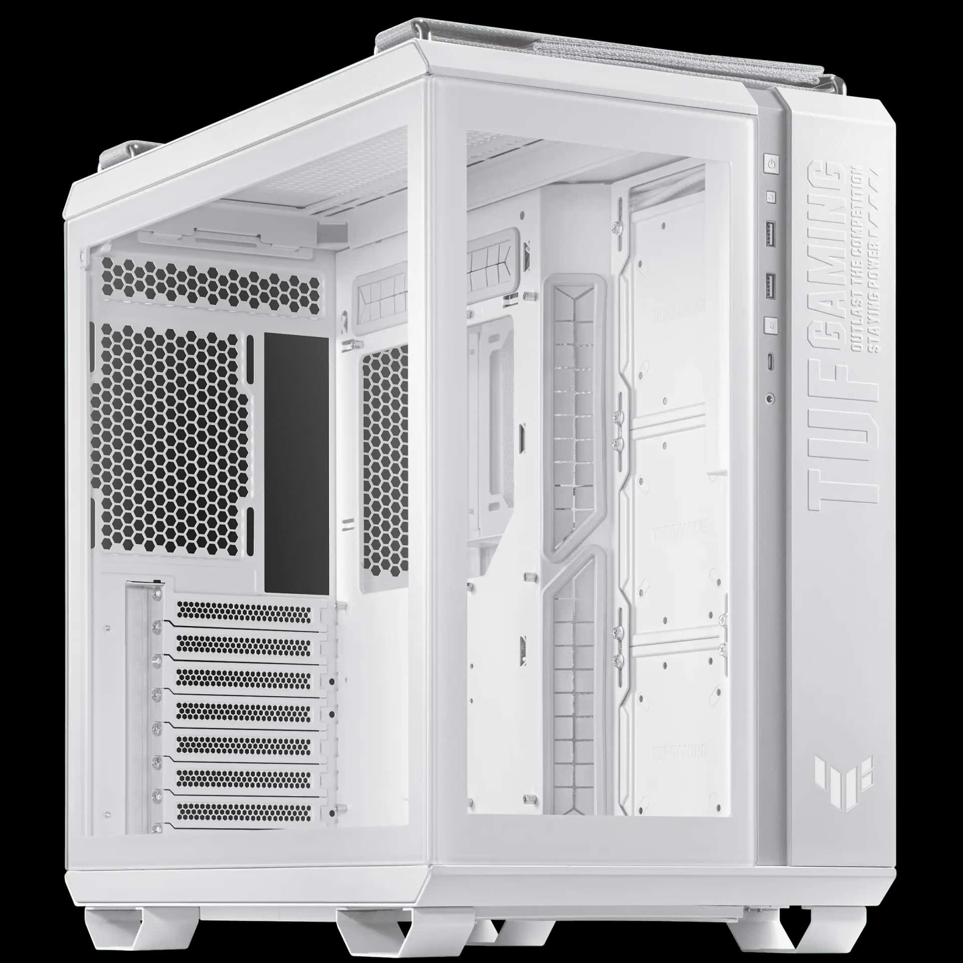 ASUS TUF Gaming GT502 Mid Tower Gaming Case White