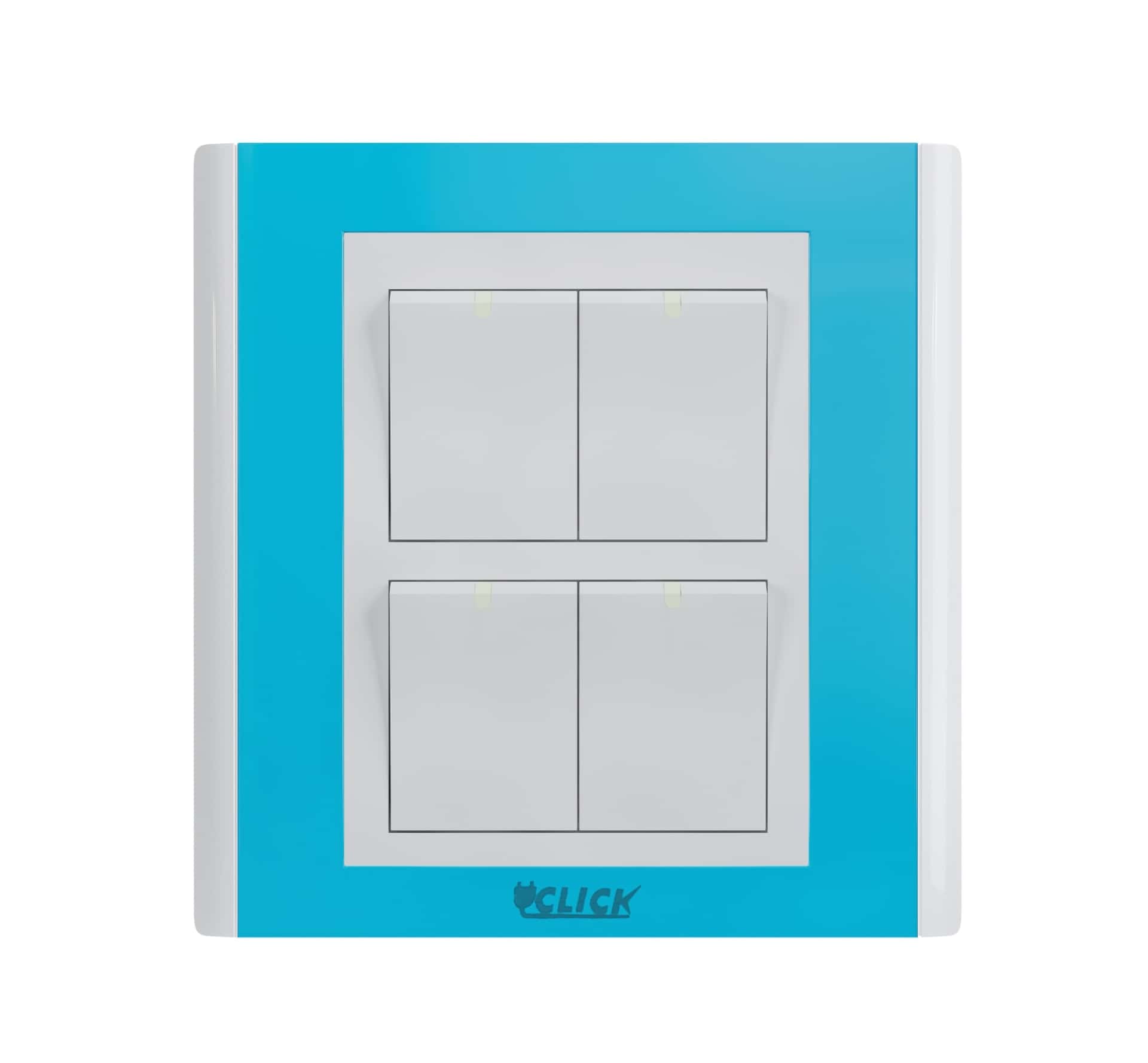 CLICK-IRISH-4 GANG 1 Way Switch