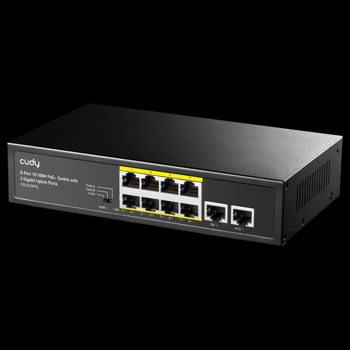 Cudy FS1010PG 8 Port PoE+ Switch with 2 Uplink Ports