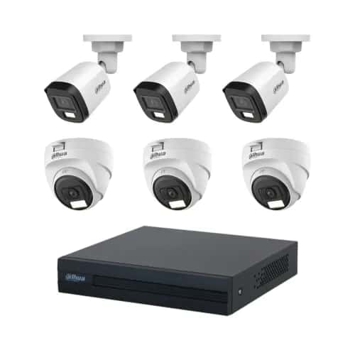 Dahua 6 Unit CC Camera Package in Bangladesh