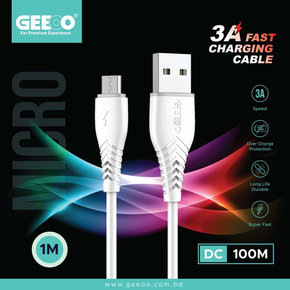 DC100 Fast Charging Data Cable (Micro)