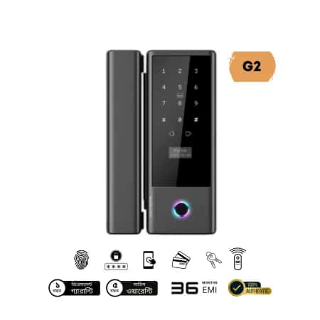 G2 Premium WiFi Smart Finger Print Glass Door Lock