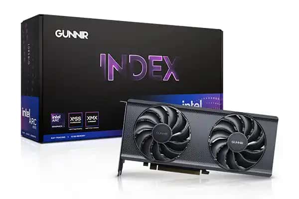 GUNNIR Intel Arc B580 Index 12G GDDR6 Graphics Card