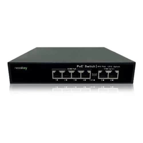 Nexakey NS6000S-4P2U 4 Port 100M Unmanaged PoE Switch