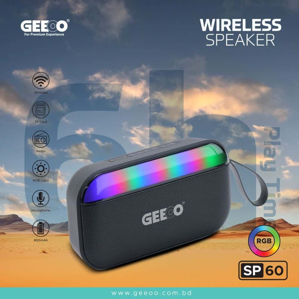 SP60 Wireless Speaker with RGB