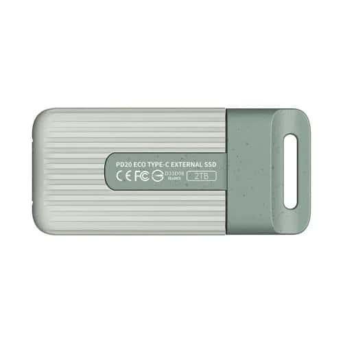TEAM PD20 ECO Mini 2TB Type-C Portable SSD