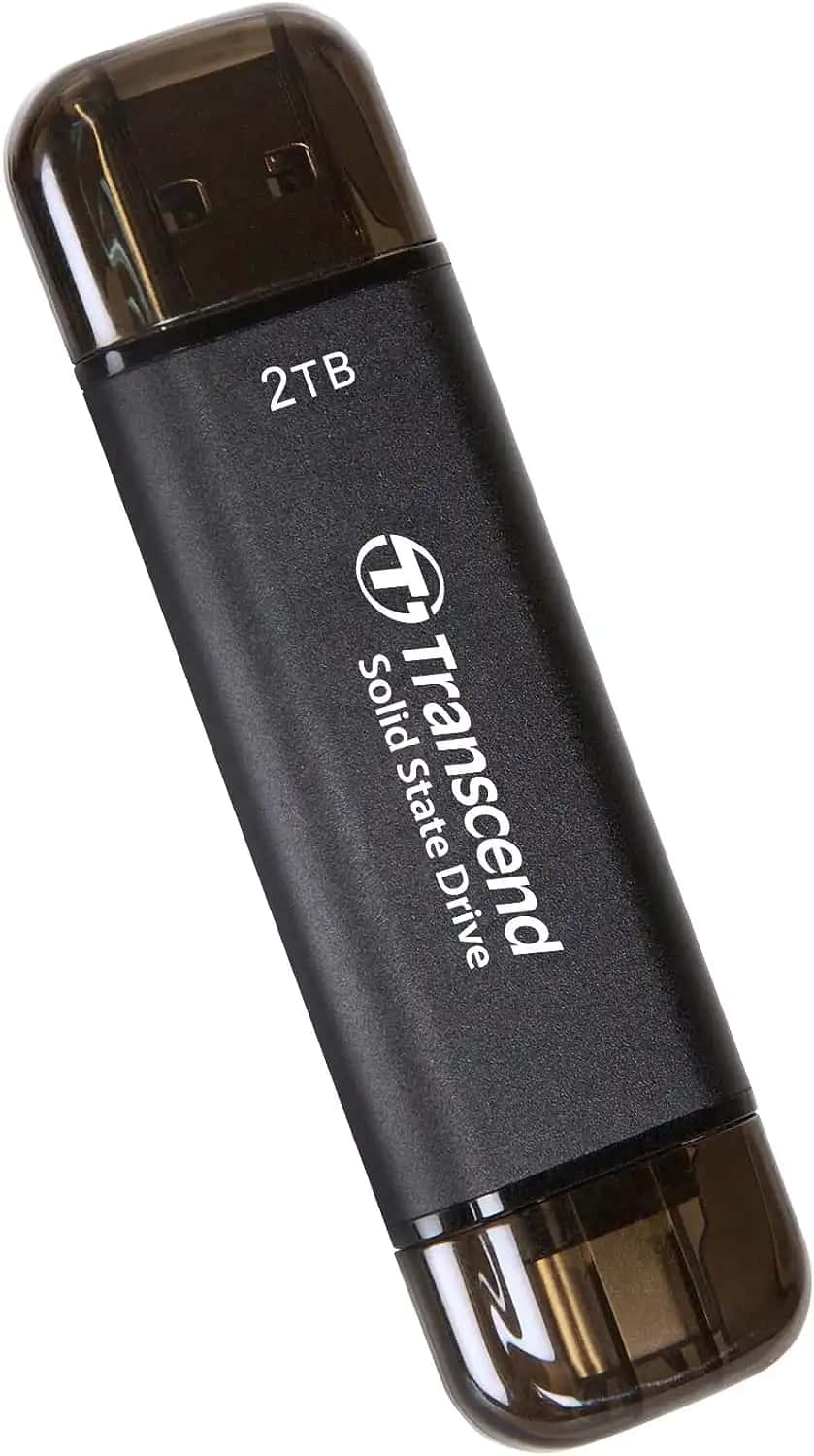 Transcend ESD310C 2TB USB Type-C Portable SSD