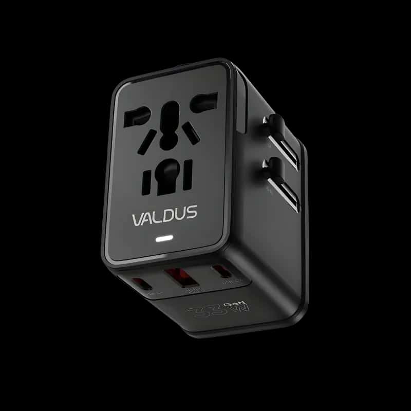Valdus VL33 GaN Universal Travel Adapter – 33W