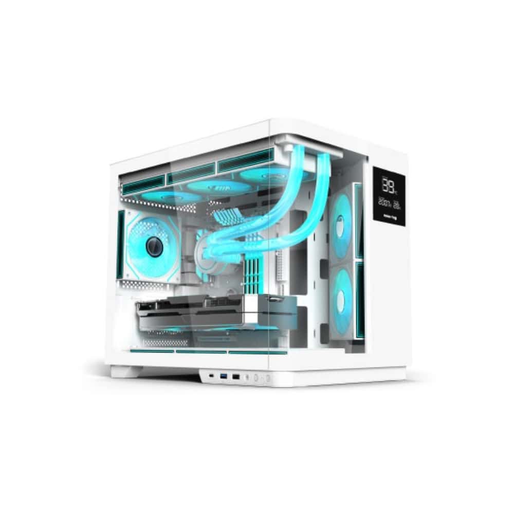 Value-Top ARKVIEW RDF6W Micro ATX White Gaming Casing