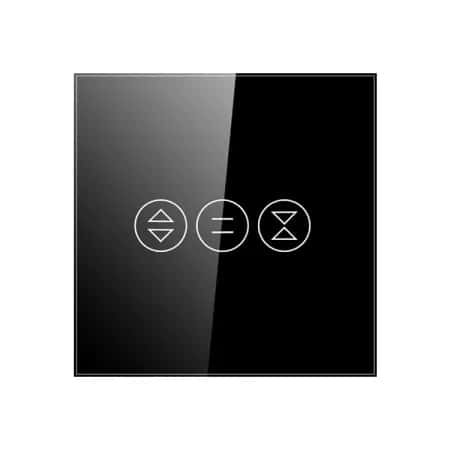 WiFi Smart Curtain Switch Black