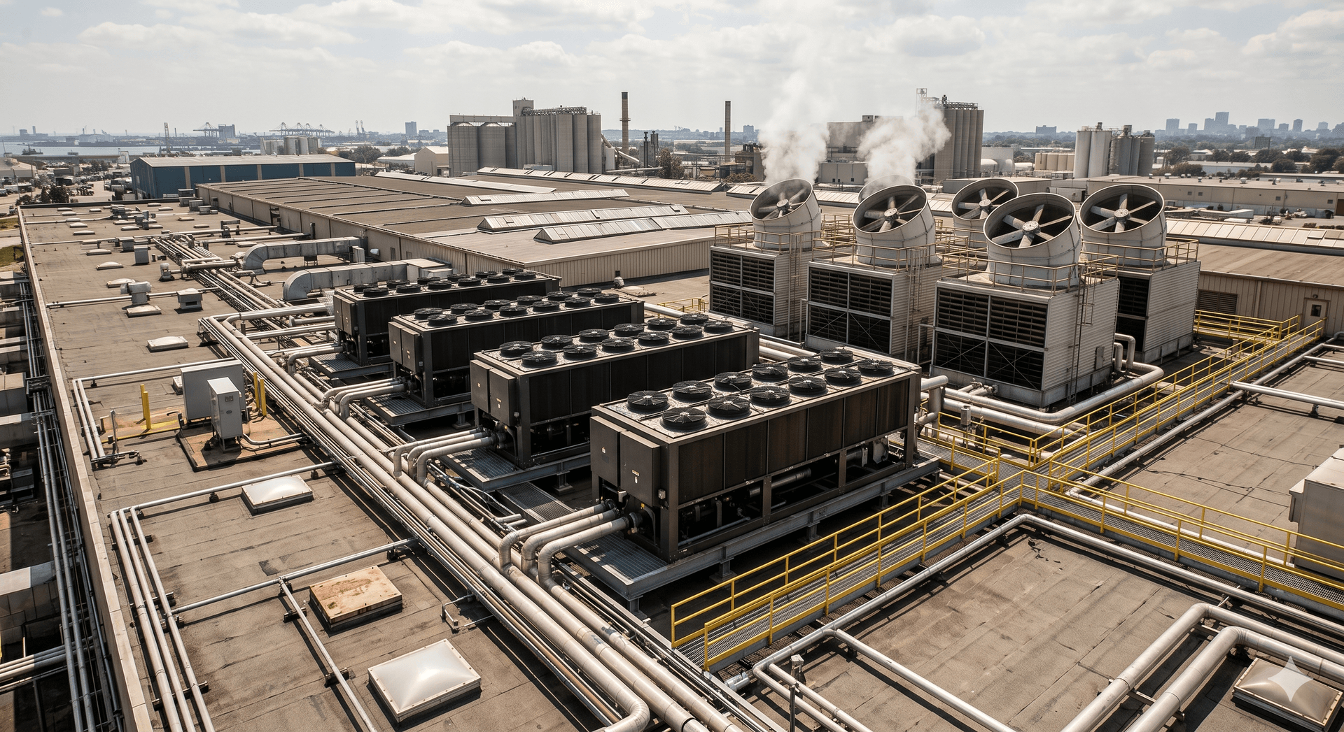 Textile Factory Cooling System
