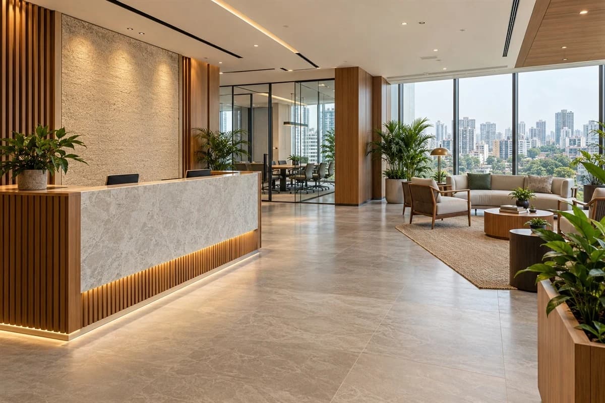 Commercial Office Workspace Interior Design in Bangladesh image 2