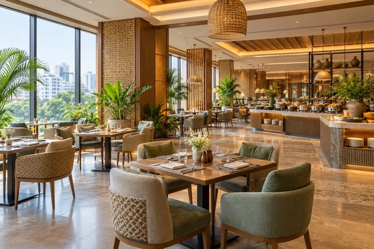 Commercial Hotel Interior Design in Bangladesh image 3