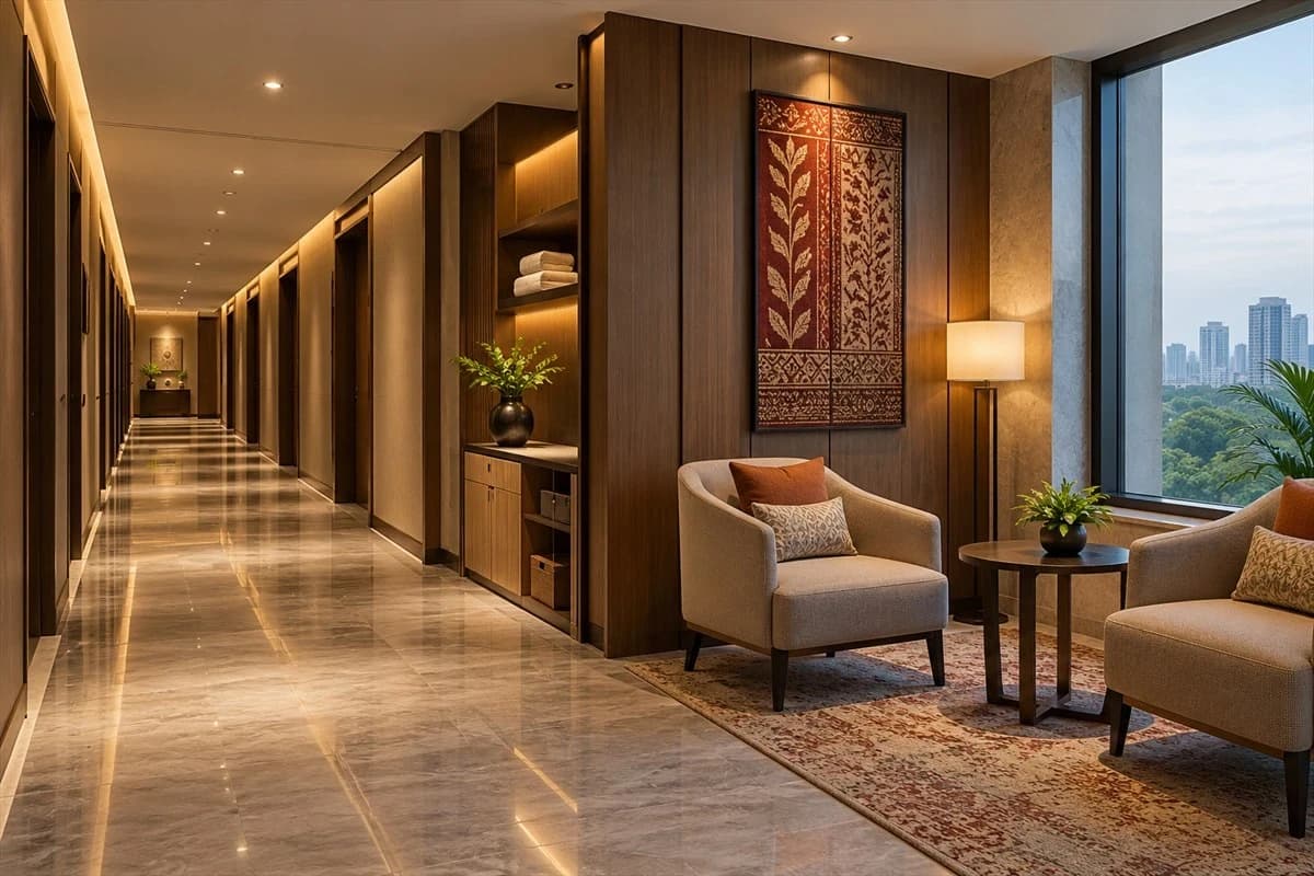 Commercial Hotel Interior Design in Bangladesh image 5