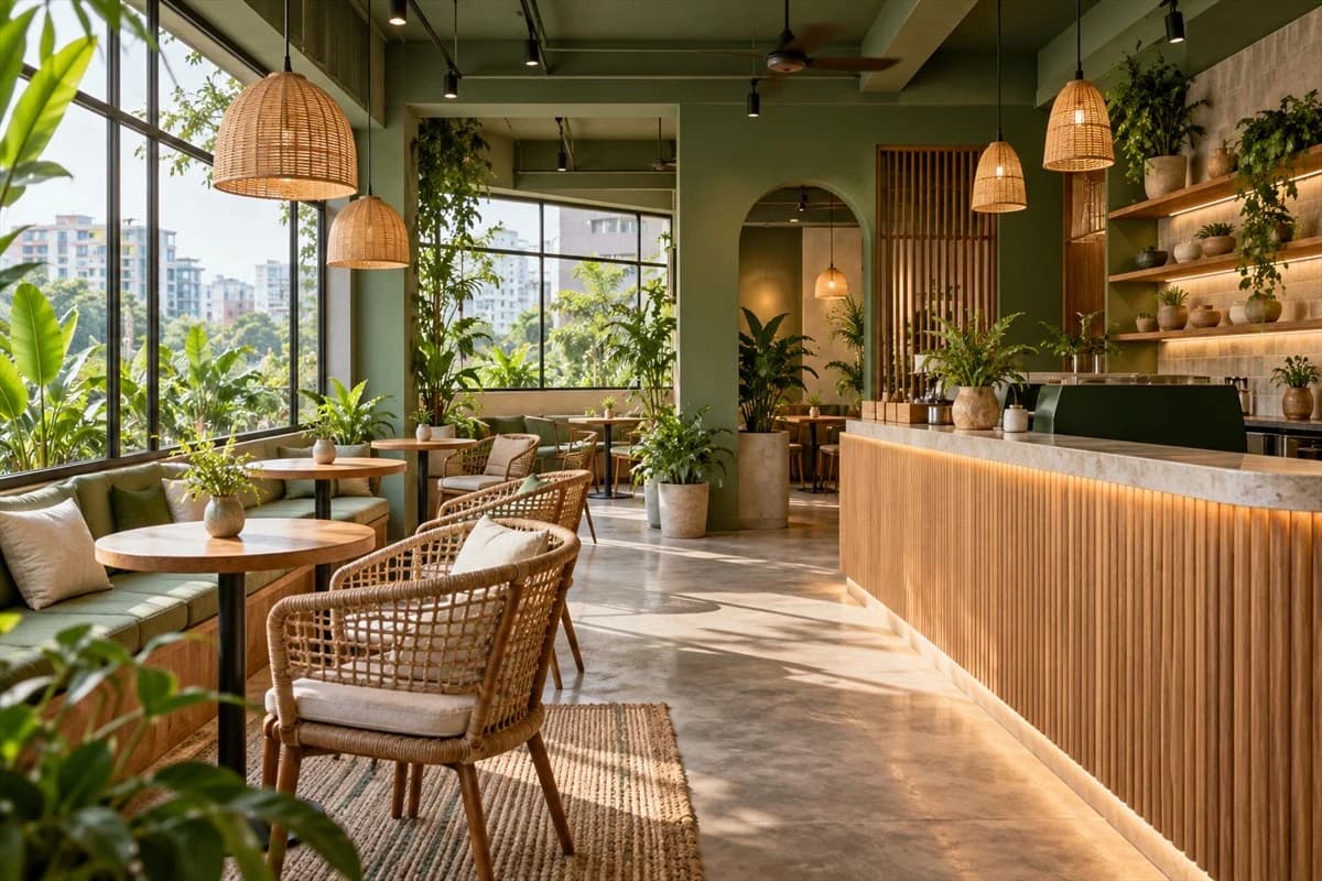 Restaurant Interior Design in Bangladesh image 2