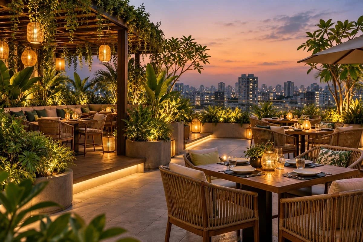 Restaurant Interior Design in Bangladesh image 5