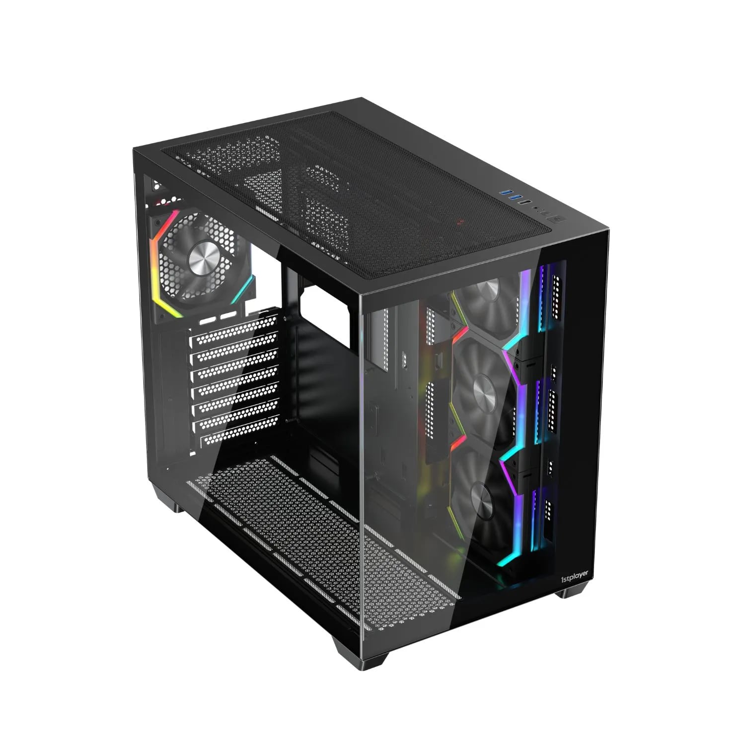 1STPLAYER BV7 ATX Mid Tower Gaming Casing image 1