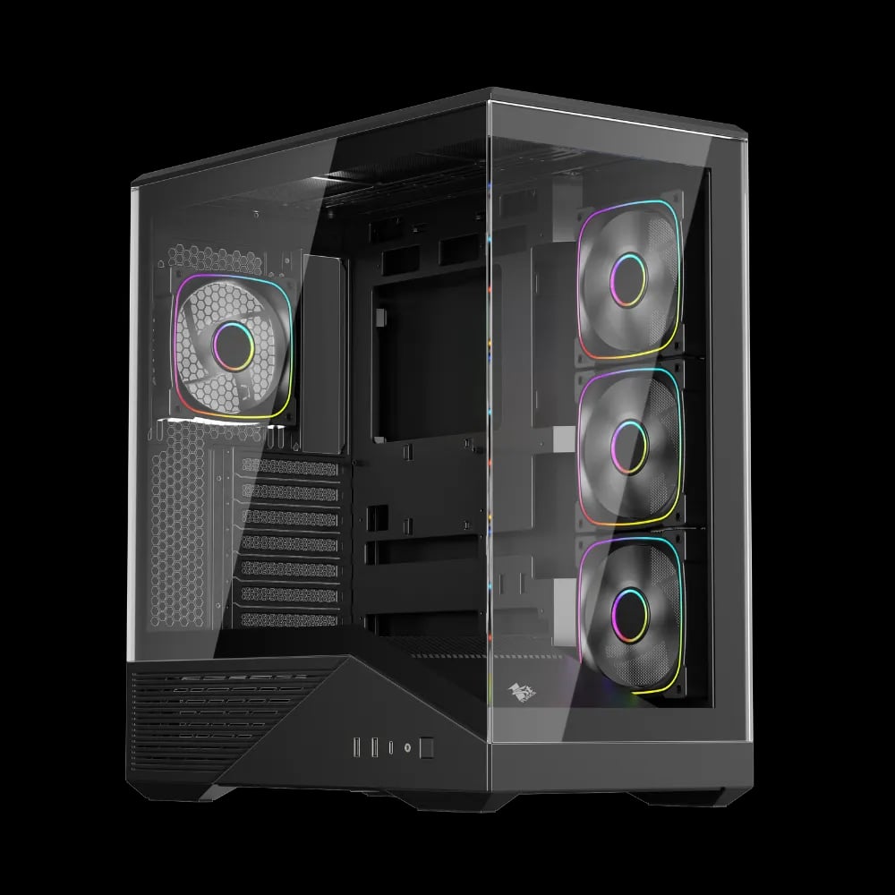 1STPLAYER GM7 ATX Mid Tower Gaming Casing image 1