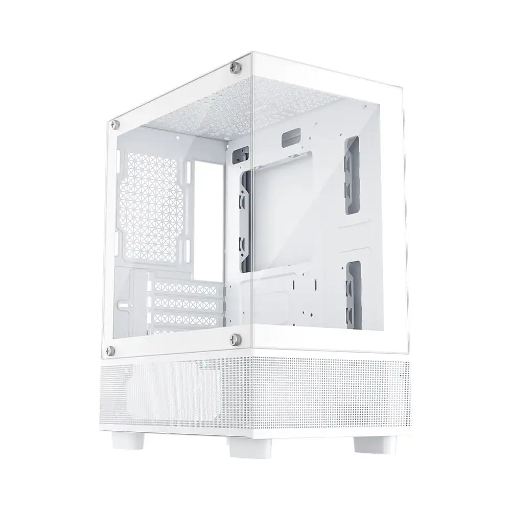 1STPLAYER Mi2-A White M-ATX Mid Tower Gaming Casing image 1