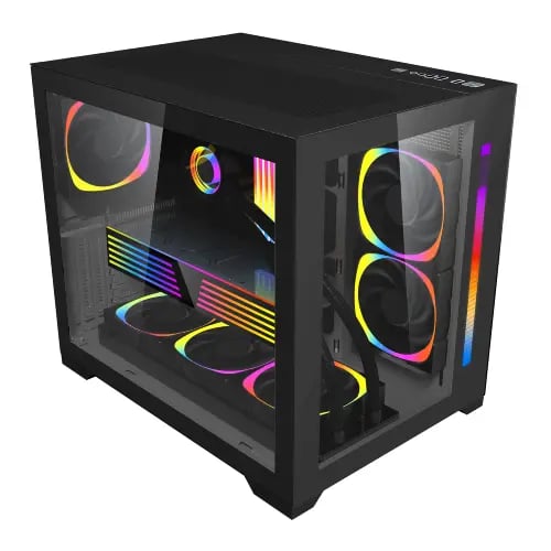 1STPLAYER SP7 Mid Tower RGB Gaming Case image 1