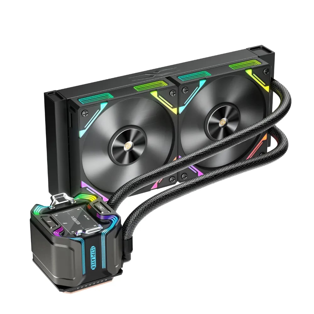 1STPLAYER X-240 ARGB Liquid CPU Cooler image 1