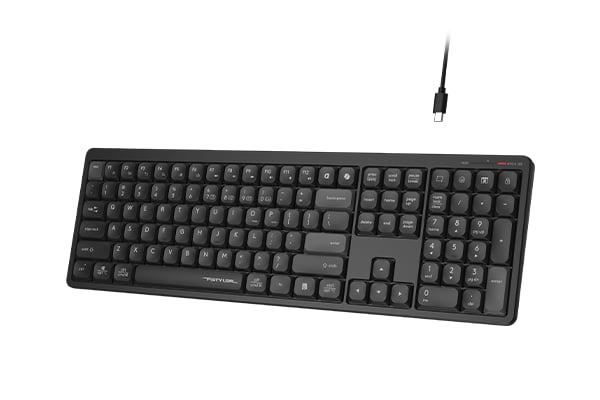 A4tech Fstyler FBX55C Dual-Mode Wireless Keyboard image 1