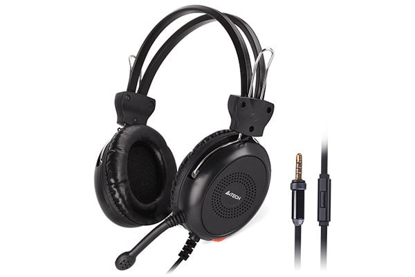 A4TECH HS30 3.5mm Headphone Black image 1