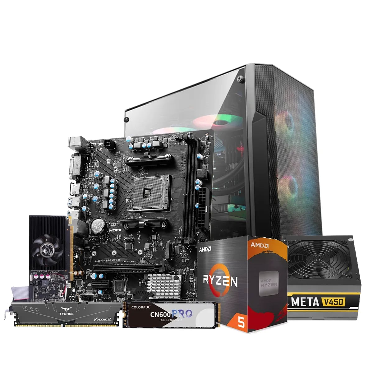AMD Ryzen 5 5600 Desktop PC image 1