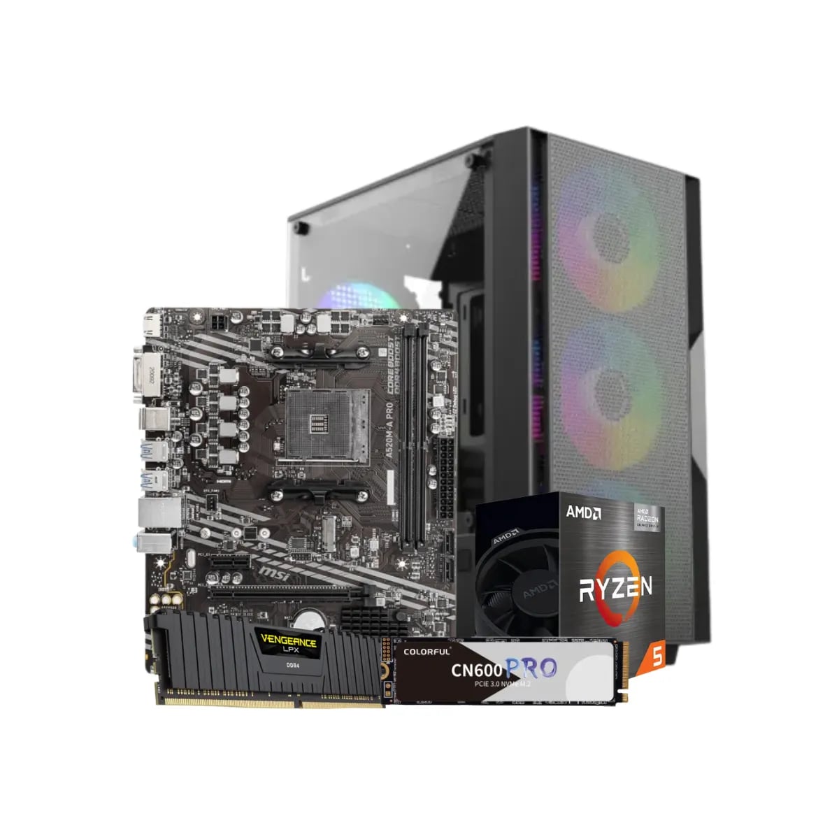 AMD Ryzen 5 5600GT Budget Desktop PC image 1