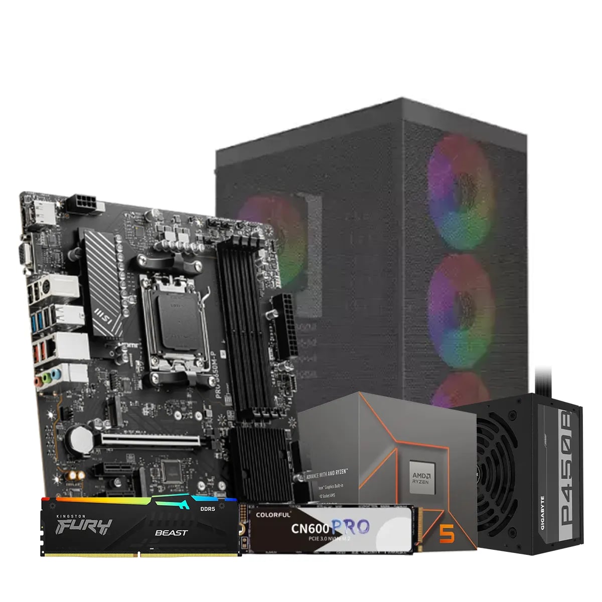 AMD Ryzen 5 8500G Gaming Desktop PC image 1