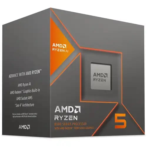 AMD Ryzen 5 8600G Processor with Radeon Graphics image 1