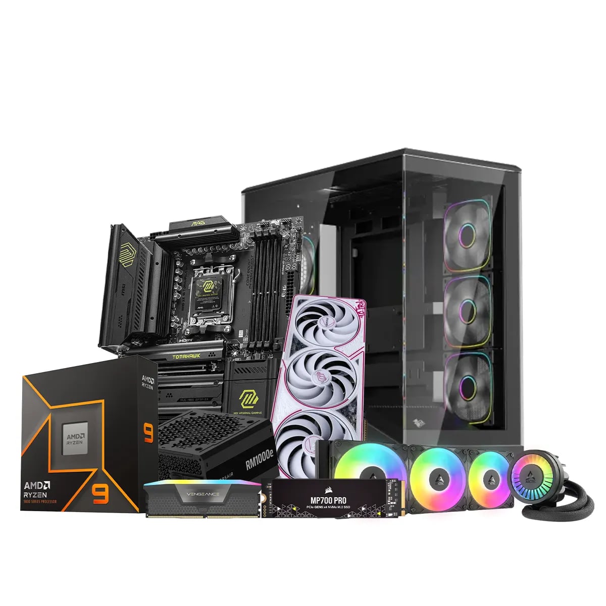 AMD Ryzen 9 9900X Gaming PC image 1