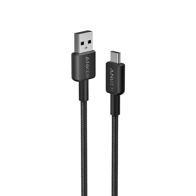 Anker 322 USB-A to USB-C Charging Cable (3ft Braided) image 1