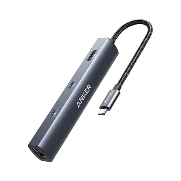 Anker 543 6-in-1 Slim USB-C Hub with 4K HDMI image 1