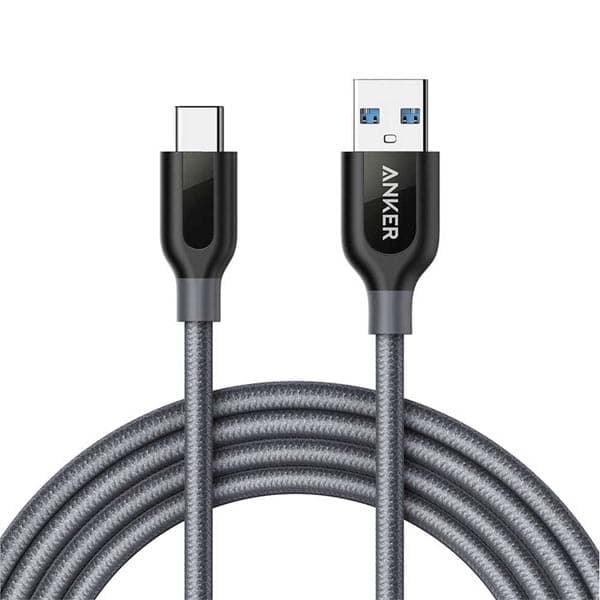 Anker PowerLine+ USB-C to USB A 3.0 Cable 6ft image 1