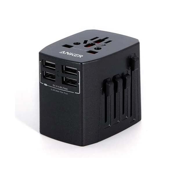 Anker Universal Travel Adapter with 4 USB Ports image 1