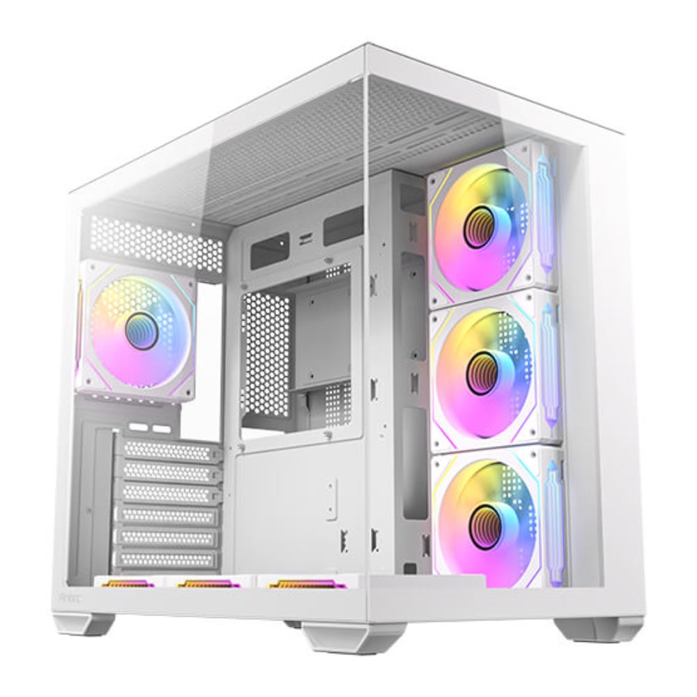 Antec CX Mirror White ARGB ATX Mid Tower Gaming Casing image 1