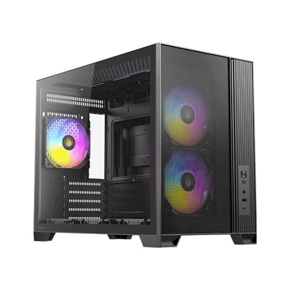 Antec Flux M ARGB Micro-ATX Micro Tower Casing image 1