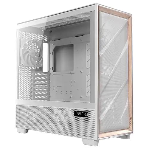 Antec Flux Pro White E-ATX Full Tower Gaming Casing image 1