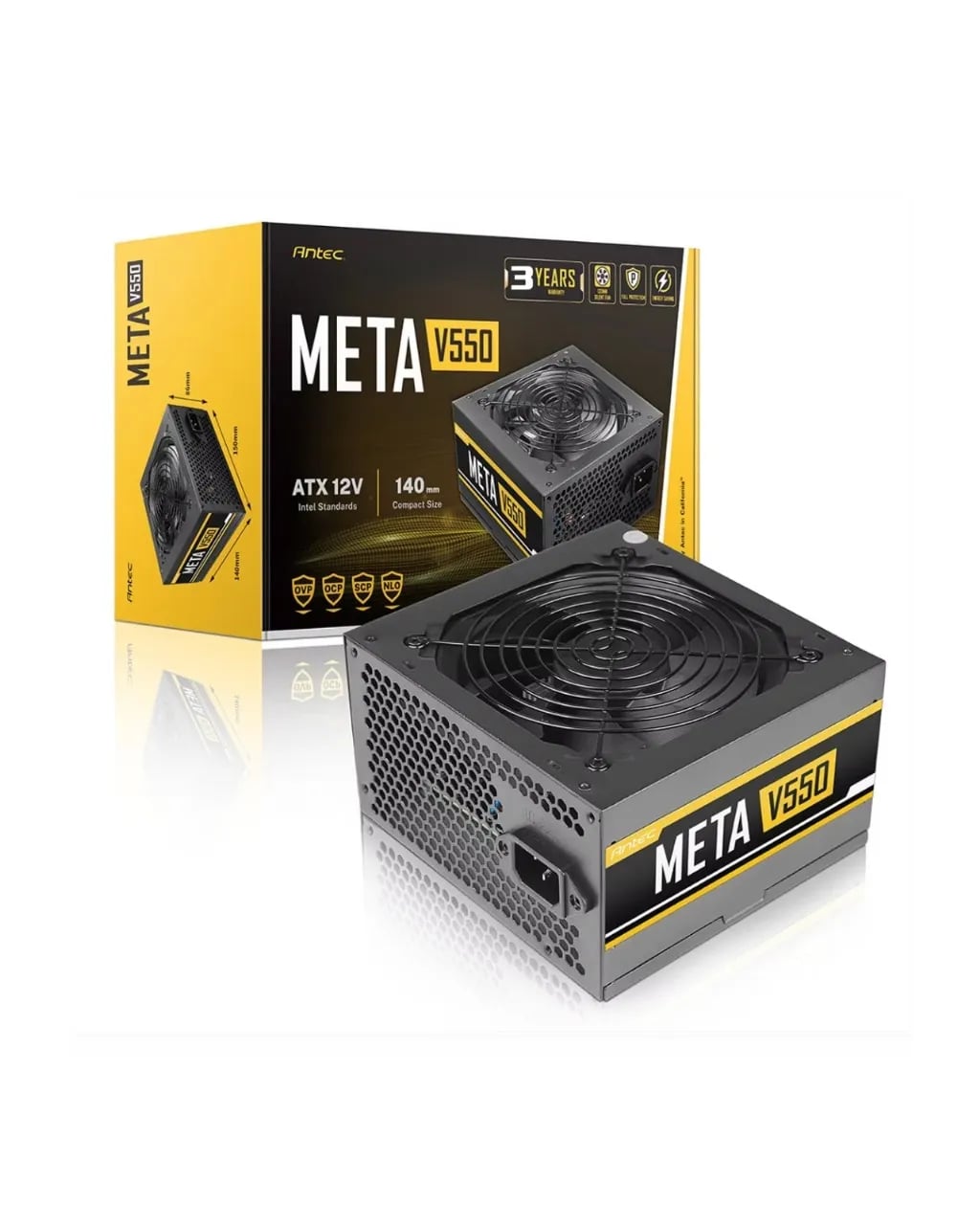 Antec META V550 550W Power Supply image 1