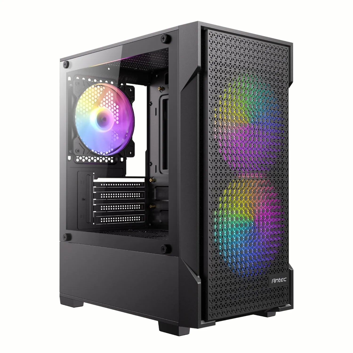Antec VX100M ARGB M-ATX Mini Tower Gaming Casing image 1
