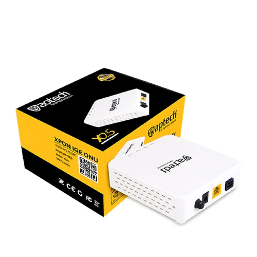 Aptech 1GE XPON ONU with EPON and GPON Support image 1