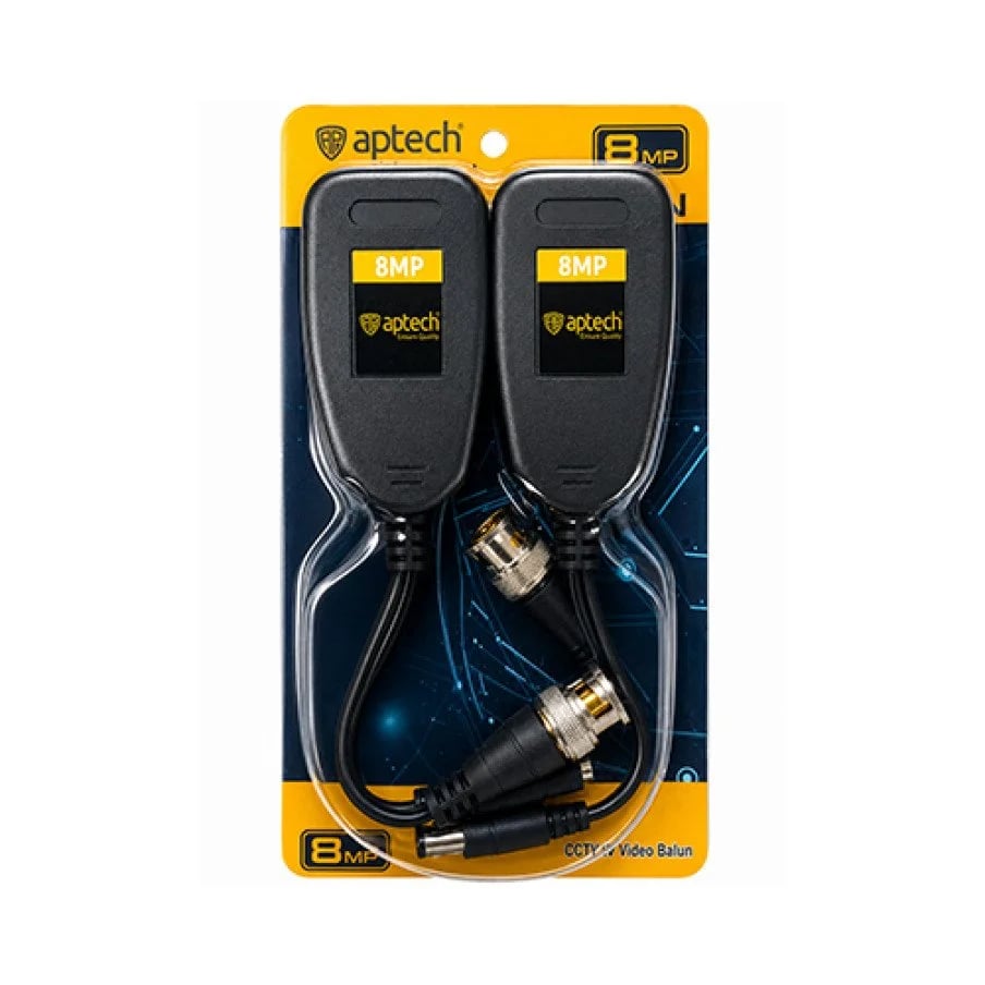 Aptech CCTV Video Balun with Power image 1