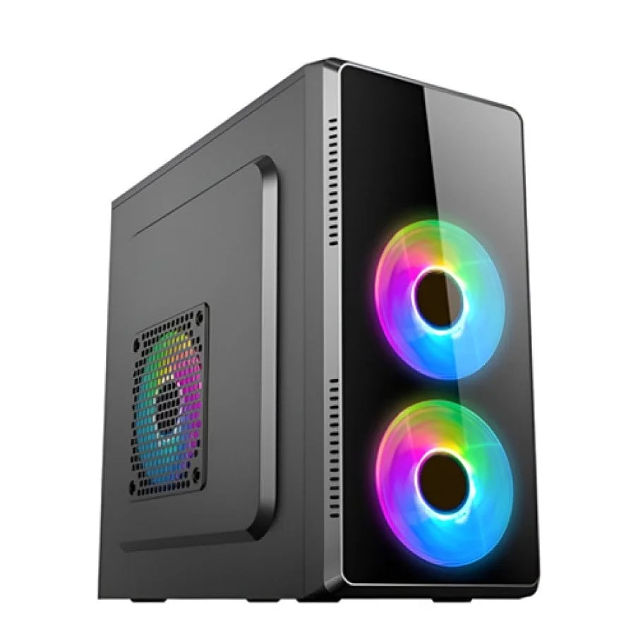 Aptech T1705 mATX Office Casing Without Fan image 1