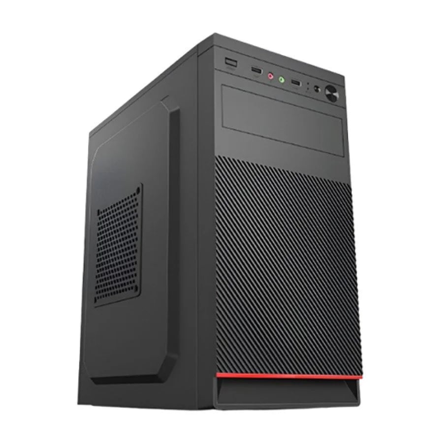 Aptech T1725 mATX Office Casing Without Fan image 1