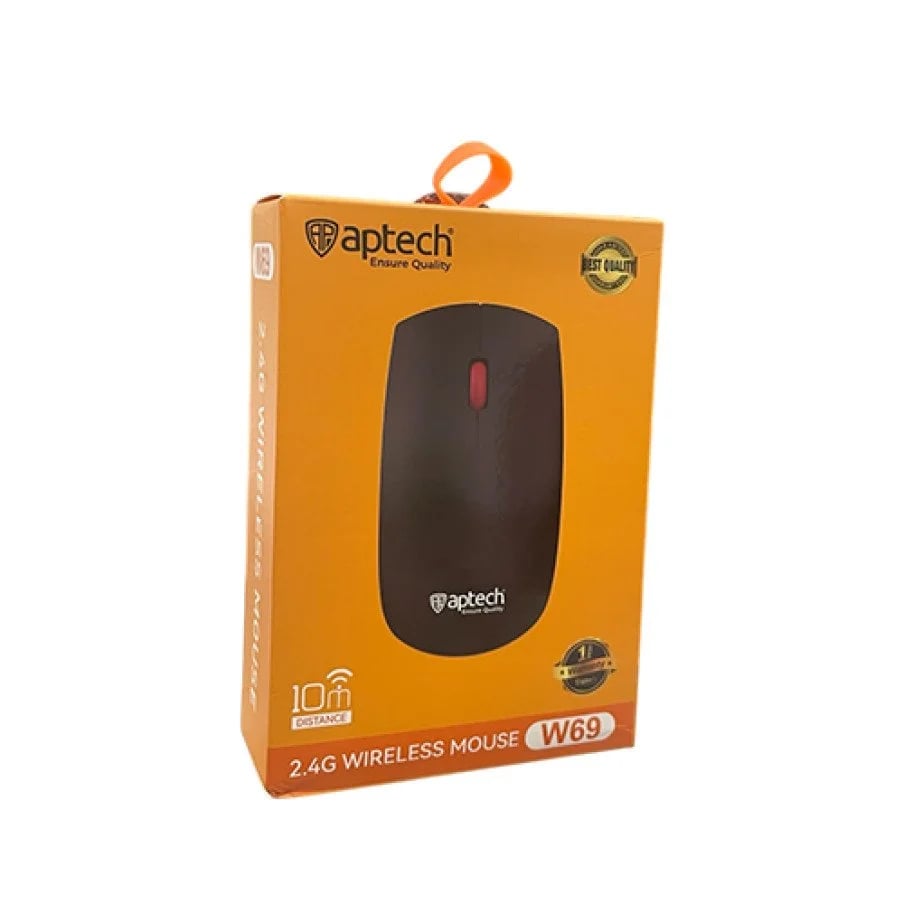 Aptech W-69 1200 DPI 2.4GHz Wireless Mouse image 1