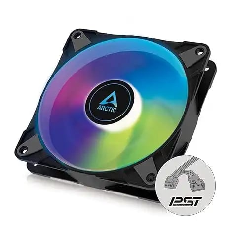 Arctic P12 PWM PST ARGB 120mm Casing Fan (Single Pack) image 1