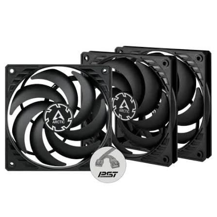 Arctic P12 Slim PWM PST 120mm 3 Pack Casing Fan image 1